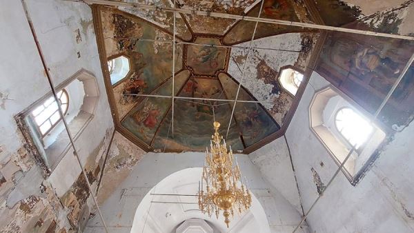 Реставраторы раскрыли живопись XVIII века в храме в Москве<br />
